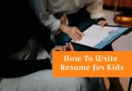 Write Resume for Kids